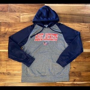 Columbus Blue Jackets Hoodie Sweatshirt Men’s Size Large EXCELLENT